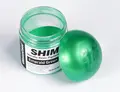 Shimr Metallisk Glimmerpulver 100g. Emerald Green