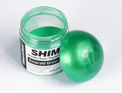 Shimr Metallisk Glimmerpulver 3G. Emerald Green