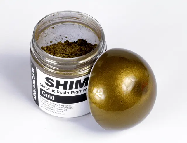 Shimr Metallisk Glimmerpulver 20G. Gold 