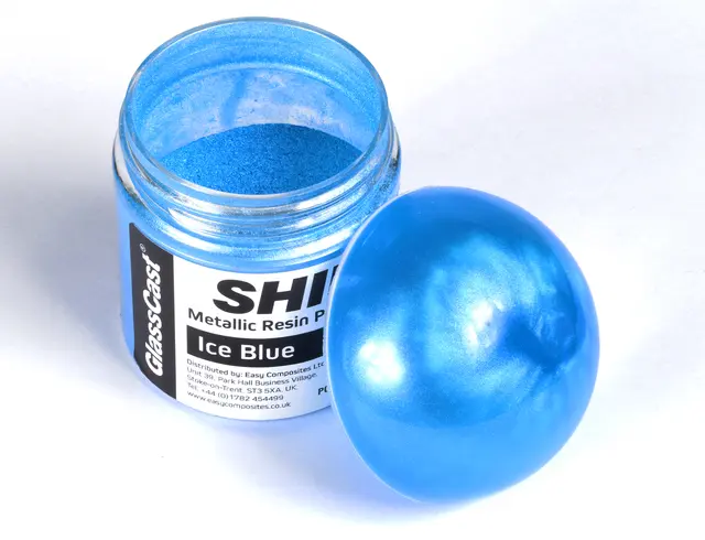 Shimr Metallisk Glimmerpulver 20G. Ice Blue 