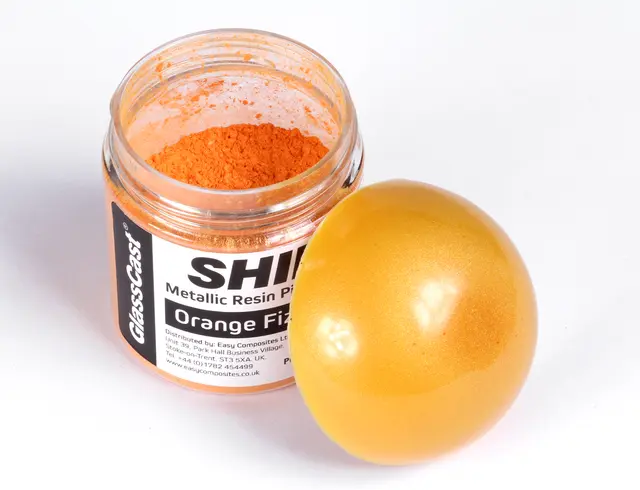 Shimr Metallisk Glimmerpulver 20G. Orange Fizz 
