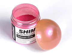 Shimr Metallisk Glimmerpulver 3G. Salmon Pink