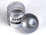Shimr Metallisk Glimmerpulver 20g. Silver