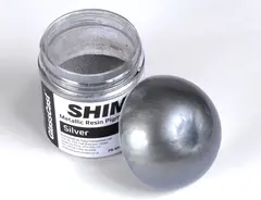 Shimr Metallisk Glimmerpulver 3G. Silver