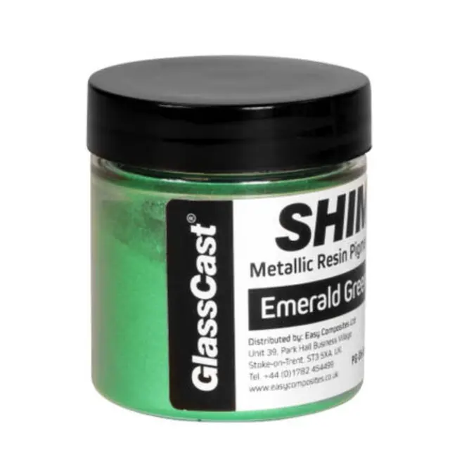 Shimr Metallisk Glimmerpulver 20G. Emerald Green 