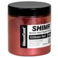 Shimr Metallisk Glimmerpulver 100g. Crimson Red