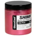 Shimr Metallisk Glimmerpulver 100g. Hot Pink