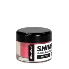 Shimr Metallisk Glimmerpulver 3G. Hot Pink