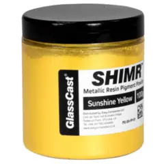 Shimr Metallisk Glimmerpulver 100g. Sunshine Yellow