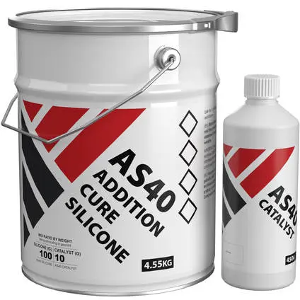 Silikon støpemasse AS40- 5kg Til støpeformer, reproduksjoner. 