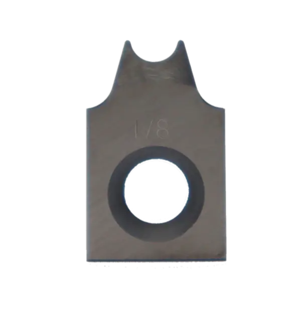 EWT 1/8" NEGATIVE RAKE BEADING CUTTER Rundstav profil på 3,2mm 
