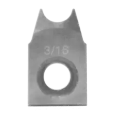 EWT 3/16&quot; NEGATIVE RAKE BEADING CUTTER Rundstav profil p&#229; 4,8mm