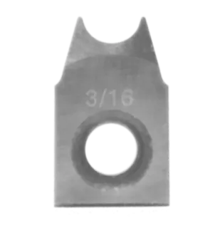 EWT 3/16&quot; NEGATIVE RAKE BEADING CUTTER Rundstav profil p&#229; 4,8mm