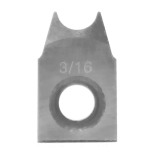EWT 3/16" NEGATIVE RAKE BEADING CUTTER Rundstav profil på 4,8mm 