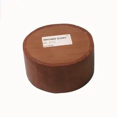 Brown Ivory-Rund &#216;150X75 mm Dreieemne