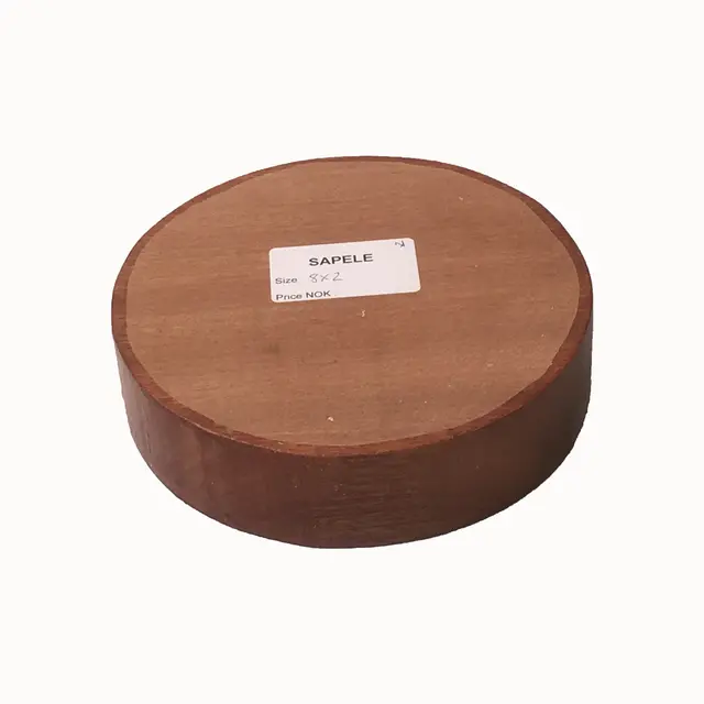 Sapele Rund 200X50 mm Dreieemne 