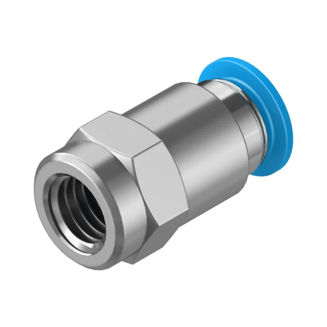 Rett push-in-kobling QSF-1/8-8-B Festo – innvendig G1/8, 8 mm 