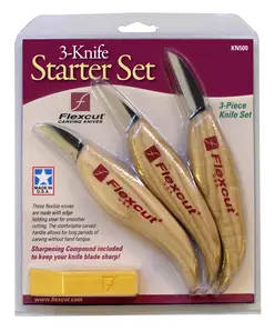 Flexcut 3-Knife Starter Set KN500