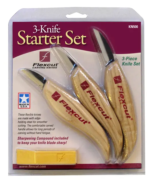 Flexcut 3-Knife Starter Set KN500 
