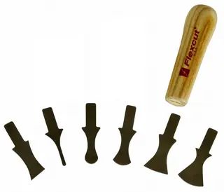 7 Pc. Profile Scrapers (Includes Handle) SK121