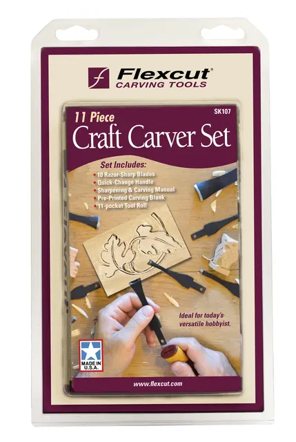 Flexcut 11 Pc. Craft Carver Set SK107 