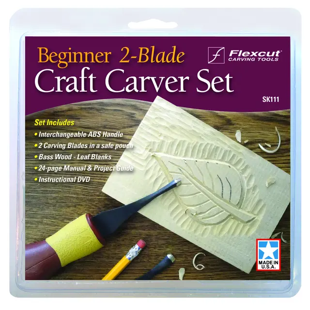 Beginner 2-Blade Craft Carver Set SK111 