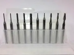 Fresest&#229;lsett for Cnc - Tre, Alu, Plast 1/8&quot; Tange