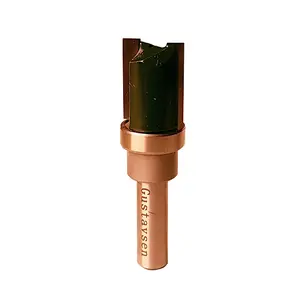 Kopifresest&#229;l  D=16 L=20 T=8 Med Lager P&#229; Tange, Dia. &#216;16 mm
