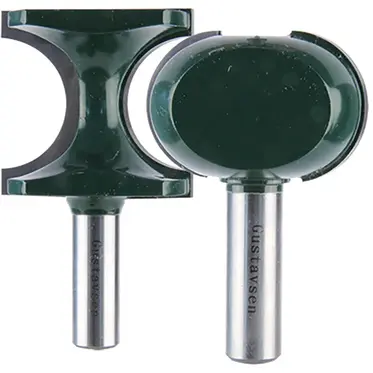 Badestamp Fresestålsett T=12 mm 