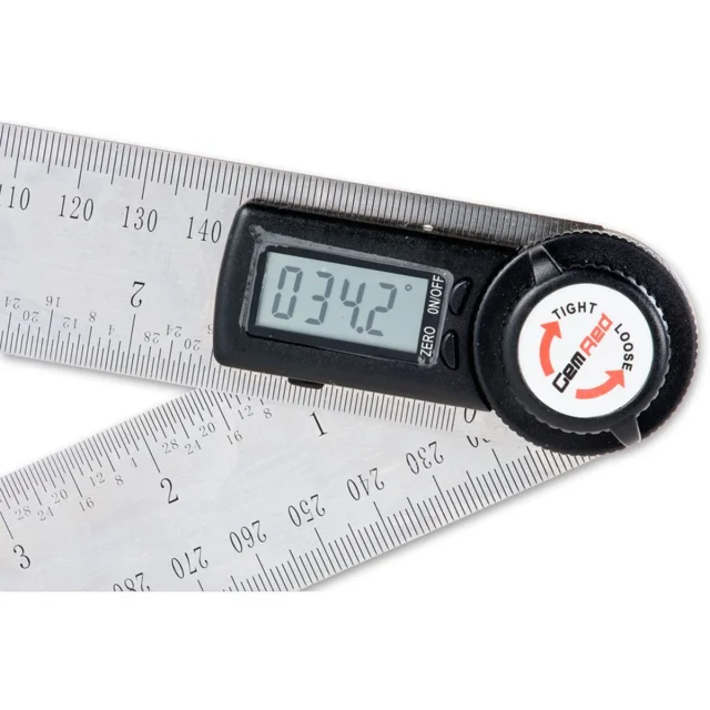 Digital vinkelmåler 200 mm GemRed 