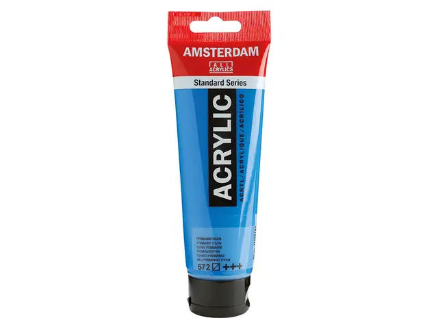 Amsterdam Standard 120ml - 572 Primary cyan 