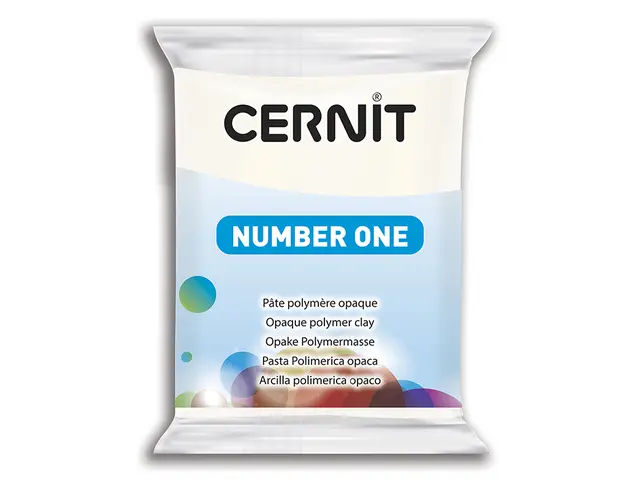 Cernit number one 56 g hvit opak 