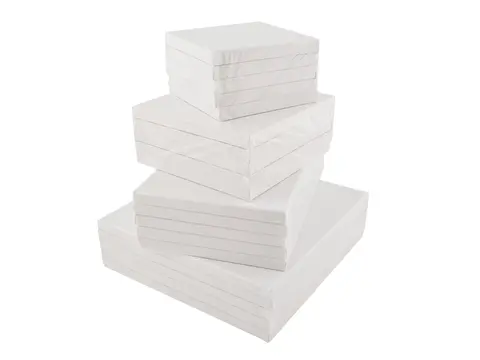 Oppspent lerret 20x20cm – 5 stk 280 gr. 100% bomull