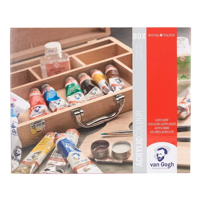 Van Gogh Akryl - Basic Box - malerkasse 
