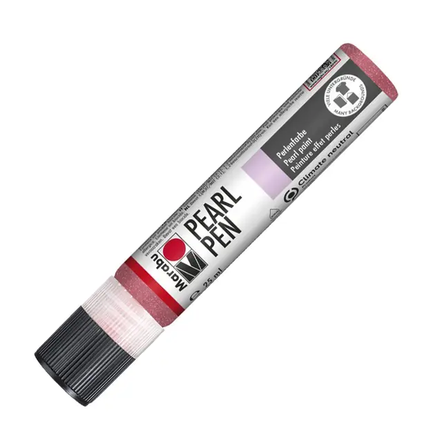Marabu Pearl Pen 25ml 531 shimmer-red 