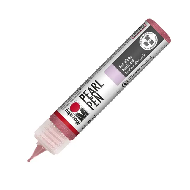 Marabu Pearl Pen 25ml 531 shimmer-red 