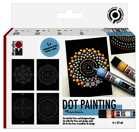 Marabu Dot Pen Set - Mandala 