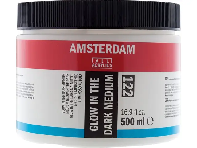 Amsterdam Glow in the Dark Medium 122 500ml 