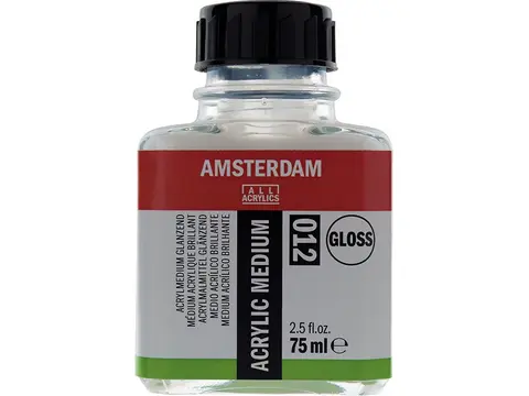 Acrylic Medium Gloss 012 - 75ml Til fortynning av akrylfarger