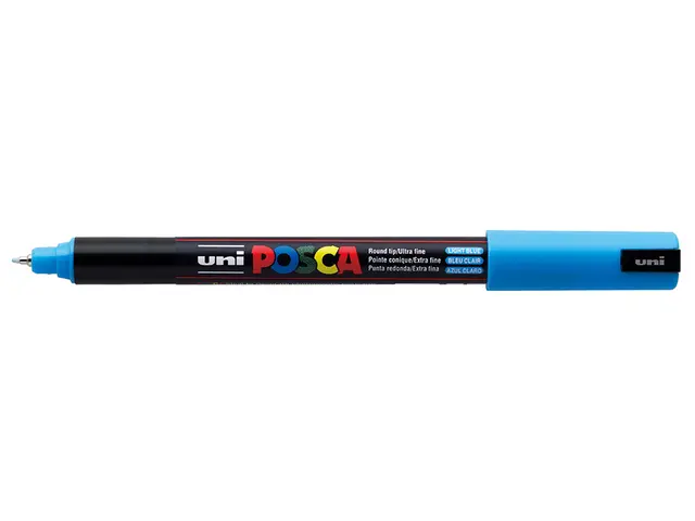 Uni POSCA PC-1MR - Ultra-Fine 0,7mm 8 Light Blue 
