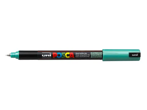 Uni POSCA PC-1MR - Ultra-Fine 0,7mm M6 Metallic Green