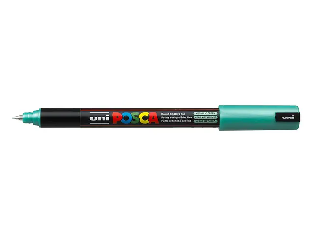 Uni POSCA PC-1MR - Ultra-Fine 0,7mm M6 Metallic Green 