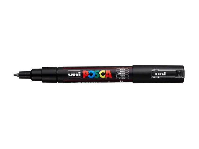 Uni POSCA PC-1M - Extra-Fine 0,7-1mm 24 Black 