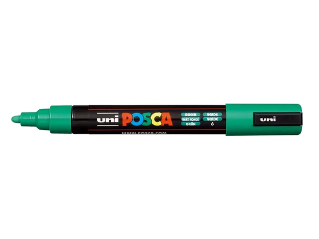 Uni POSCA PC-5M - Medium 1,8-2,5mm 6 Green 