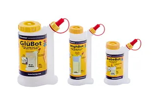 Sett med 3 stk Gl&#252;bot Original, Highbot og Babebot