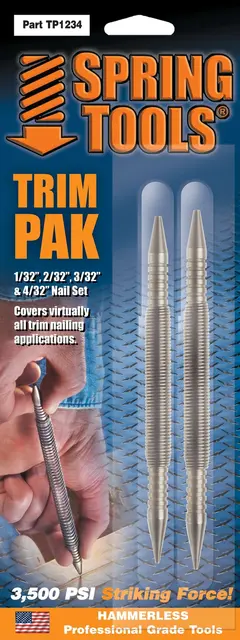 Fjærdor dobbel 2 pak. 0.8 - 1.6 / 2.4-3.2 mm 