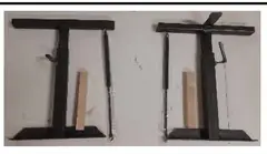 Manuelt stål understell løfteintervall Hamran Høvelbenk