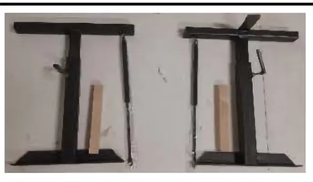 Manuelt stål understell løfteintervall Hamran Høvelbenk 