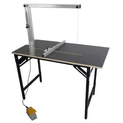Arbeidsstasjon for Isoporkutting HWS EL-kniv for EPS/XPS isopor 