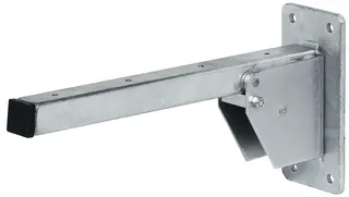 Klaffebeslag for veggmontert krakk-1 stk 400 kg belastning/par Fj&#230;rbelastet